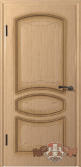 Шпонированная межкомнатная дверь Версаль глухая