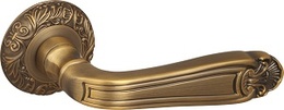 Ручка раздельная Fuaro (Фуаро) LOUVRE SM AB-7 матовая бронза
