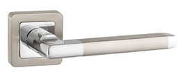 Ручка раздельная Punto (Пунто) PLUTON QR SN/CP-3 матовый никель/хром