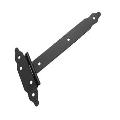 Петля-стрела Домарт ПС-400 фигурная черная