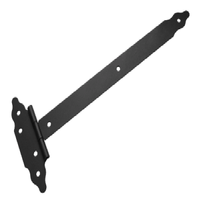 Петля-стрела Домарт ПС-600 фигурная черная